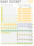 10 Free Printable Daily Planners