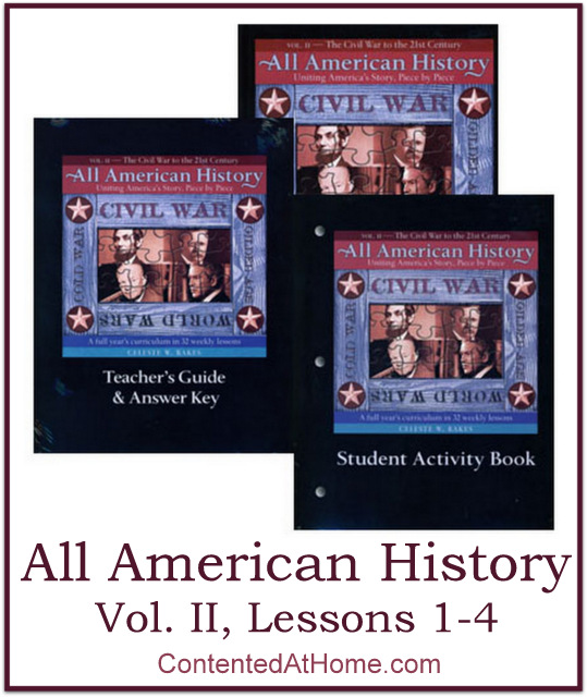 All American History Vol. II: Lessons 1-4