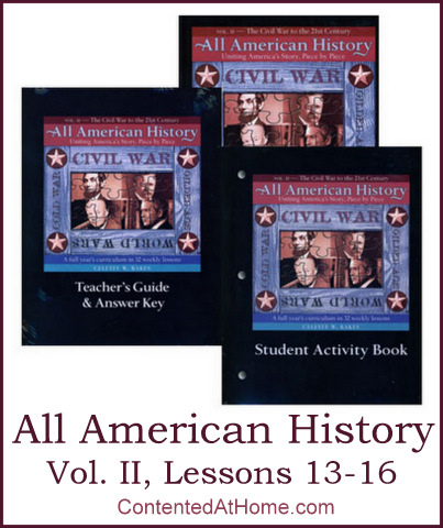 All American History Vol. II: Lessons 13-16