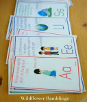 Free Alphabet Printables: ABC Bible Verse Cards