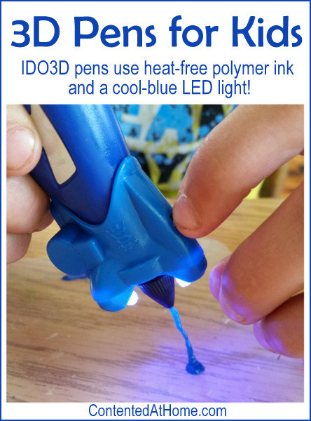 IDO3D pens are the perfect way to introduce kids to 3D drawing!
