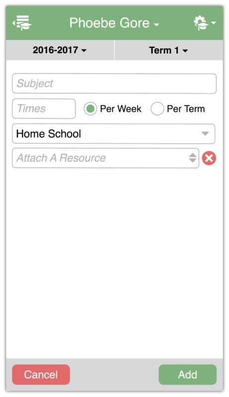 Flexible Homeschool App screenshot