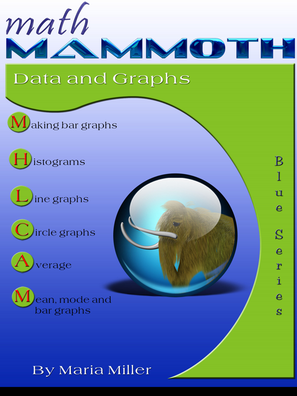 Math Mammoth Blue Series: Data and Graphs