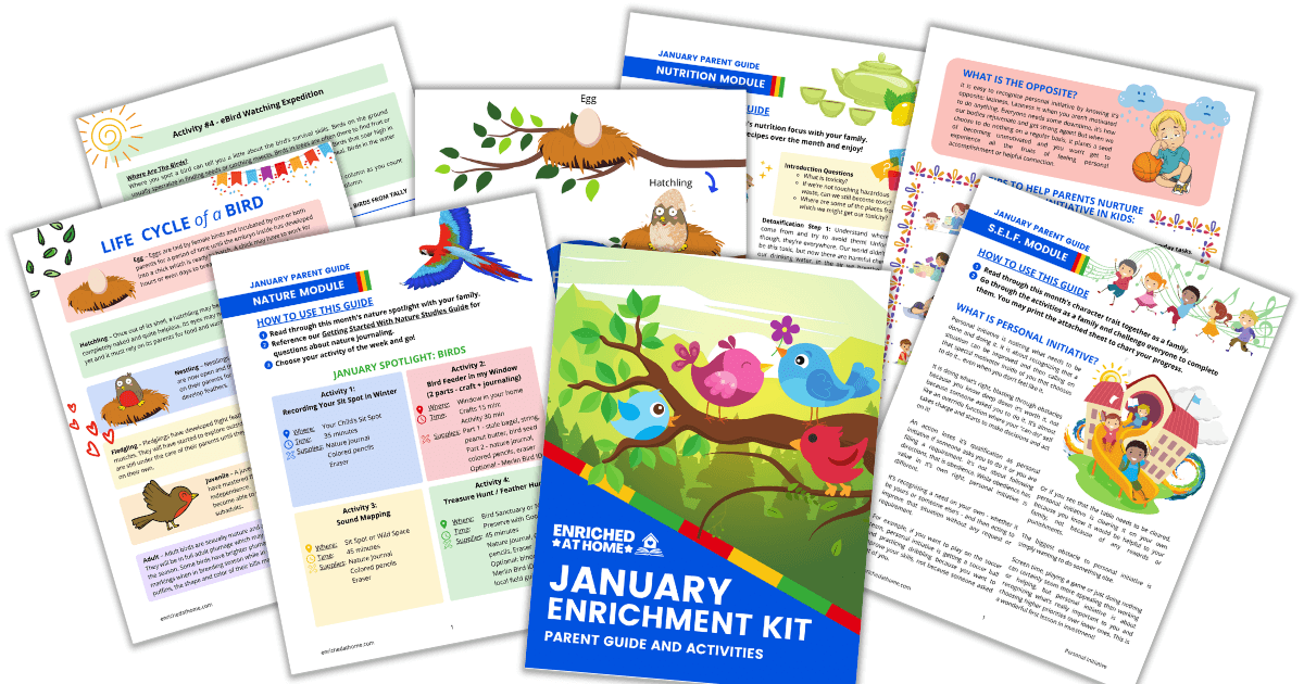Charlotte Mason-Style Homeschool Enrichment Kit