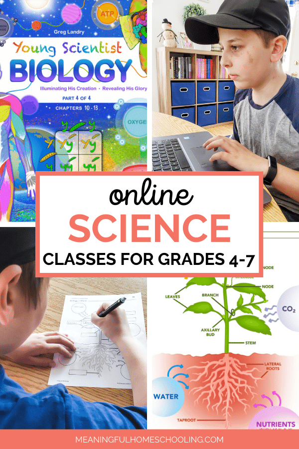 Homeschool Science Class Online For Grades 4 7