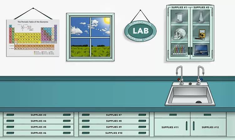 Screenshot of College Prep Science's virtual homeschool science labs